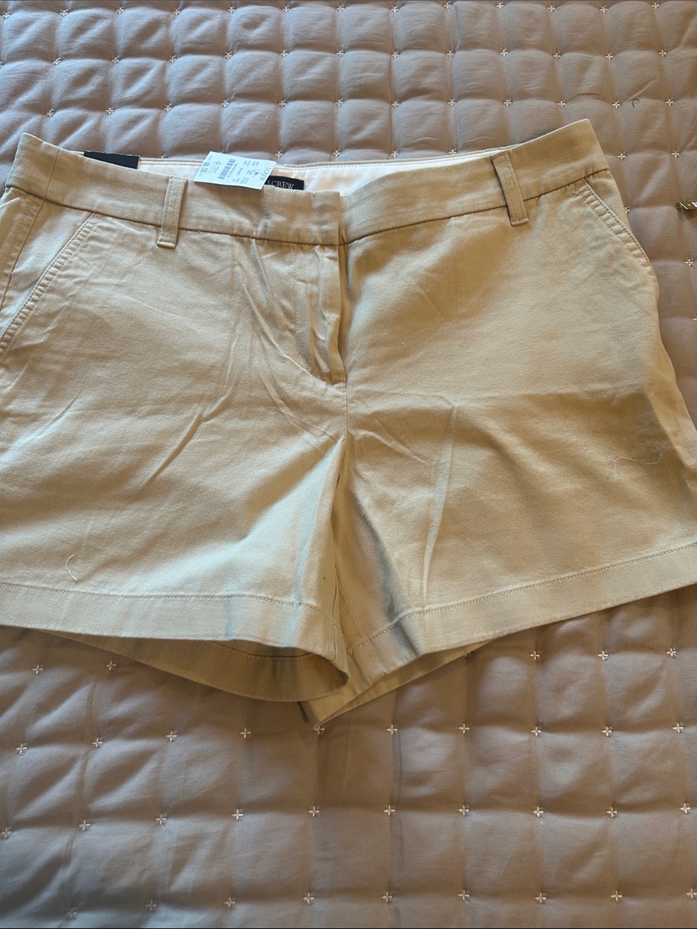 J. Crew Beige/Tan Women's Chino Shorts